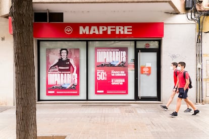 Una sucursal de Mapfre.