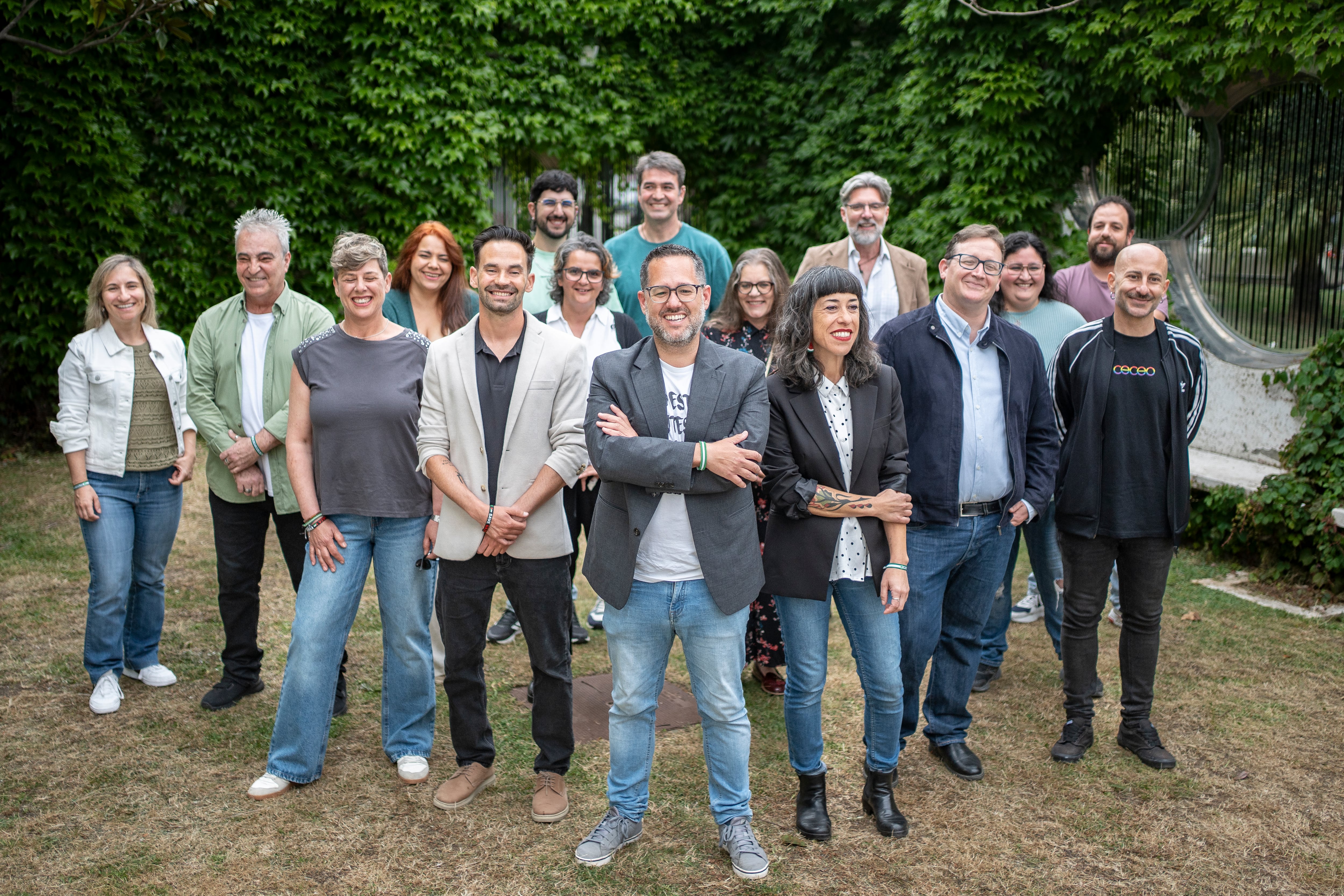 José Ignacio García presenta la lista de Adelante Andalucía por Cádiz. 