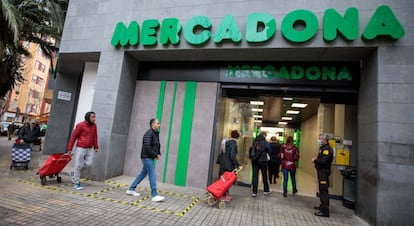 Un supermercado de Mercadona.