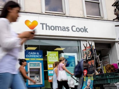 Oficina de Thomas Cook en Londres.