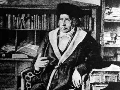 El filósofo alemán Georg Friedrich Wilhelm Hegel (1770-1831).