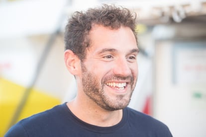Ludovic, rescatador del SOS Mediterranée.