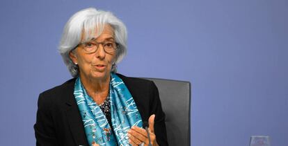 Christine Lagarde, presidenta del BCE