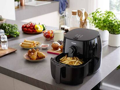 Philips Airfryer, uno de los tres modelos de freidoras sin aceite analizados.