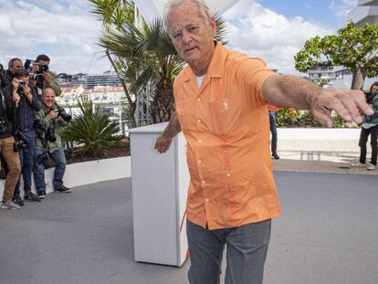 Bill Murray, el pasado 15 de mayo, en el festival de Cannes. 