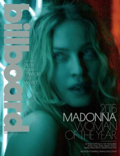 Portada del número de diciembre de la revista Billboard.