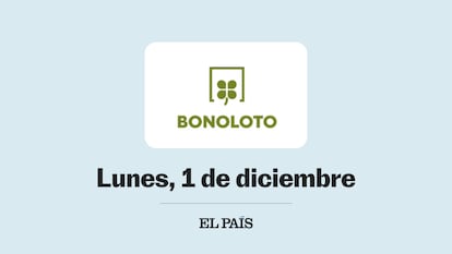 Bonoloto comprobar sorteo del lunes 1 de diciembre de 2025