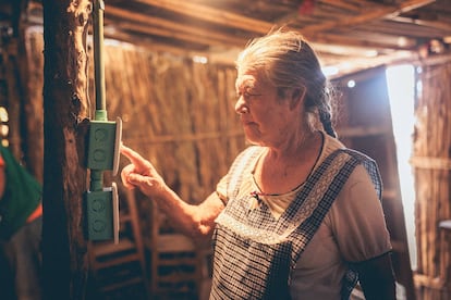 Programa Luces de Esperanza en los estados de Oaxaca, Puebla y San Luis Potosí.