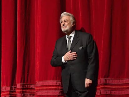 Plácido Domingo, el pasado noviembre en la Ópera Metropolitana de Nueva York.