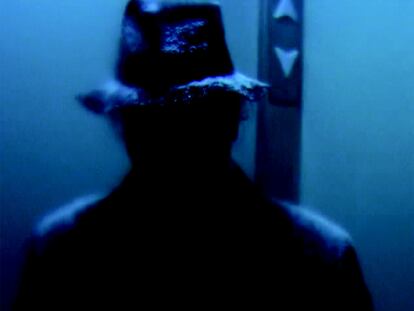 Un fotograma de la videocarta enviada por Jonas Mekas a José Luis Guerin.