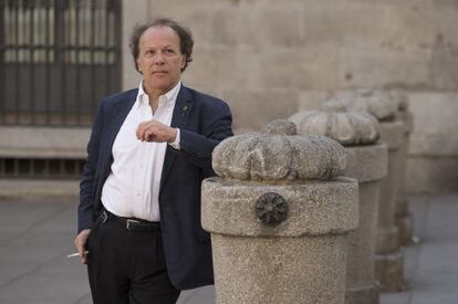El escritor y académico Javier Marías, este septiembre, en Madrid.