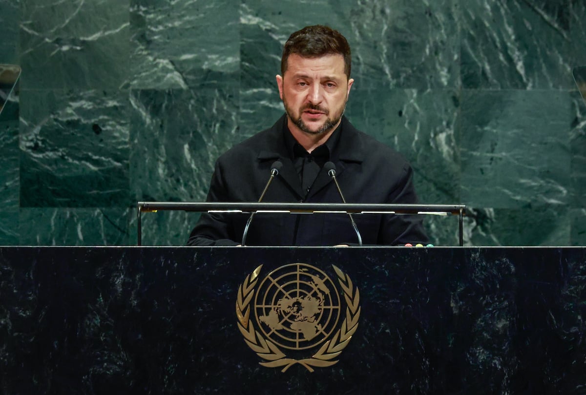 Zelenskiy defends the need to rearm at the UN: The only guarantee of security is friends and weapons'