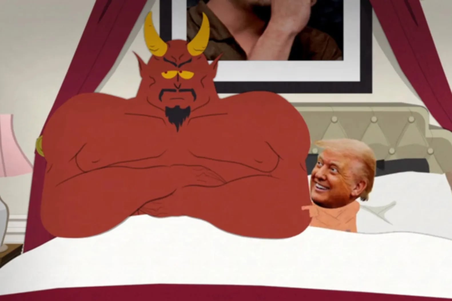 ‘South Park’ mete en la cama a Donald Trump con Satán y la Casa Blanca contesta: “Esa serie lleva 20 años sin ser relevante”