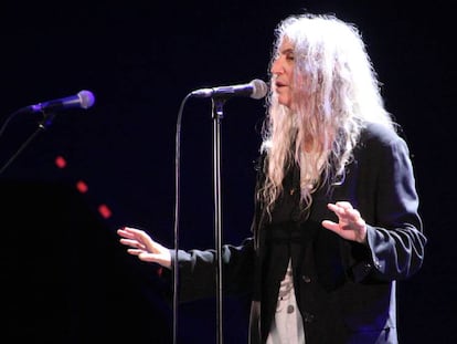 Actuación de Patti Smith en el festival de la Porta Ferrada.