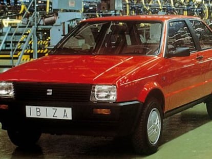 The original Seat Ibiza rolled out of the old factory in Barcelona's Zona Franca in 1984.