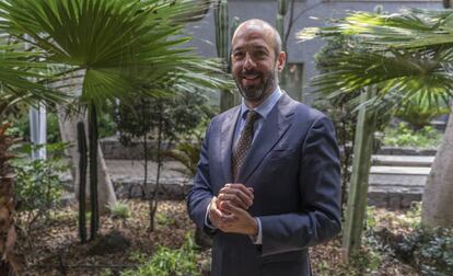 Pedro Salazar, en el Instituto de Investigaciones Juridícas de la UNAM.