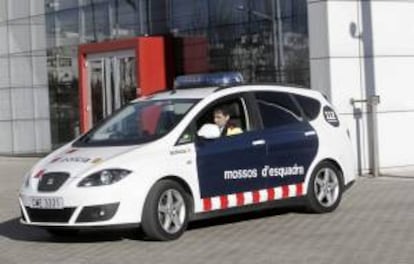 Un coche de los Mossos en un suceso. EFE/Archivo