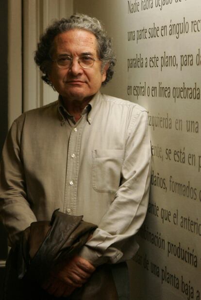 El escritor argentino Ricardo Piglia (Foto: Uly Martín).