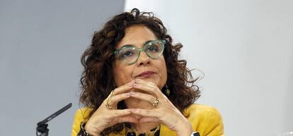 María Jesús Montero, ministra de Hacienda.