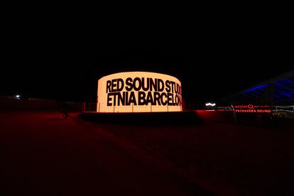 El espacio Red Sound Studio by Etnia Barcelona en el Primavera Sound.