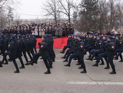 Desfile en la República Srpska, el pasado 9 de enero.