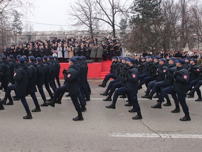 Desfile en la República Srpska, el pasado 9 de enero.