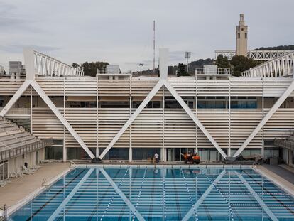 Imagen de archivo de la piscina Bernat Picornell (Barcelona).