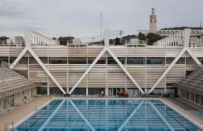 Imagen de archivo de la piscina Bernat Picornell (Barcelona).