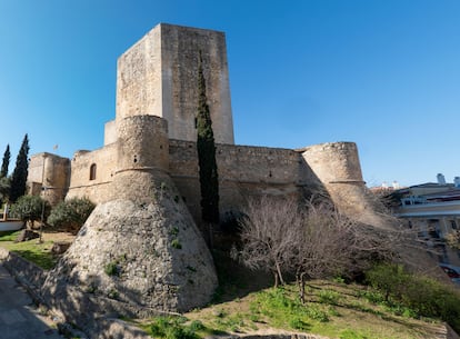 El castillo de Santiago, erigido a finales del siglo XV en Sanlúcar de Barrameda (Cádiz).