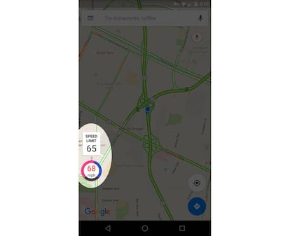 Así se muestran los límites de velocidad en Google Maps con esta app