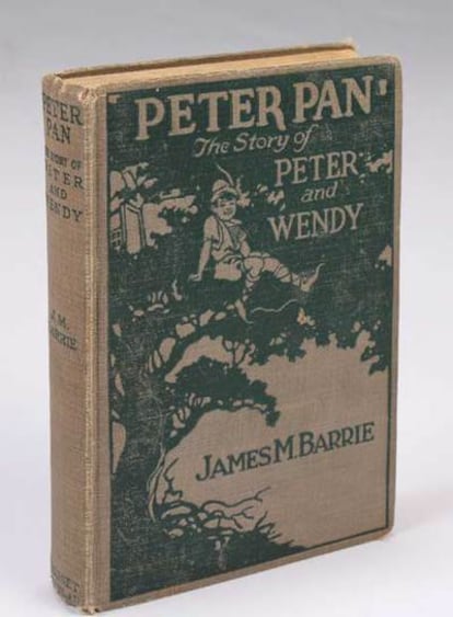 Un libro de Peter Pan.