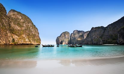 Maya Bay, en Phi Phi Leh (Tailandia).