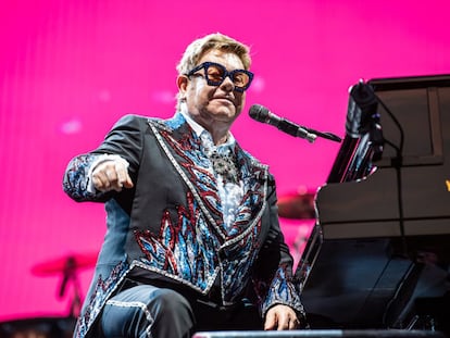 El cantante Elton John.