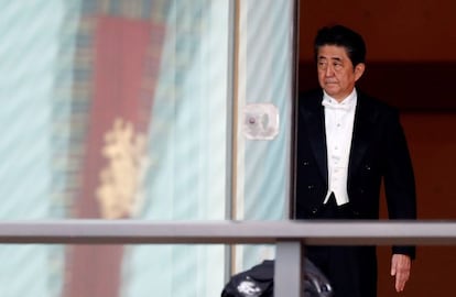 O primeiro-ministro do Japão, Shinzo Abe.