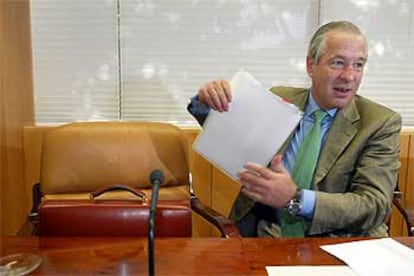Ricardo Romero de Tejada, en agosto, ante la comisión de investigación de la Asamblea de Madrid.