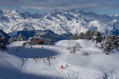 La estación de Baqueira Beret (Lleida).