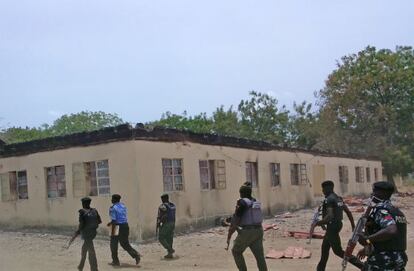 Imagen de archivo de la escuela de Chibok, de la que fueron secuestradas 200 niñas.