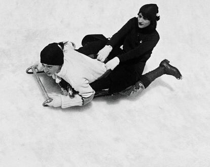 'Zissou y Simone Roussel, St Moritz' (1913).