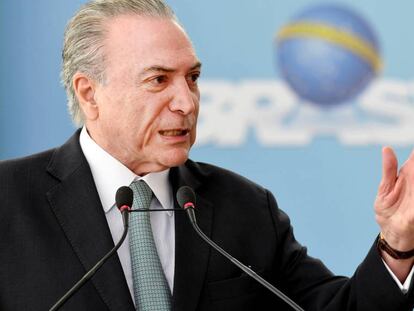 Michel Temer, no dia 4 de outubro.