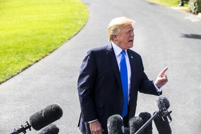 El presidente estadounidense, Donald Trump.