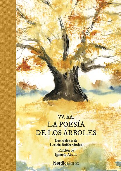 Portada de 'La poesía de los árboles', Varios Autores.. EDITORIAL NÓRDICA LIBROS