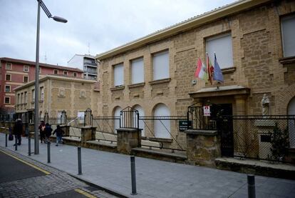 Colegio de San Felices, en Haro, al que acudía la pequeña.