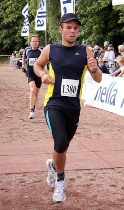 Andreas Lubitz, en una foto del setembre del 2009, a Hamburg.