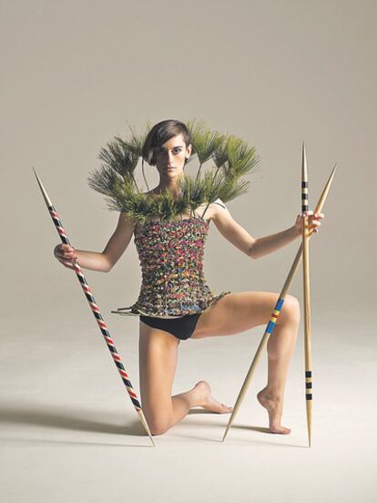 <b>Julie Budet. Su apodo, <i>Yelle,</i> da nombre al trío del que es vocalista.</b>