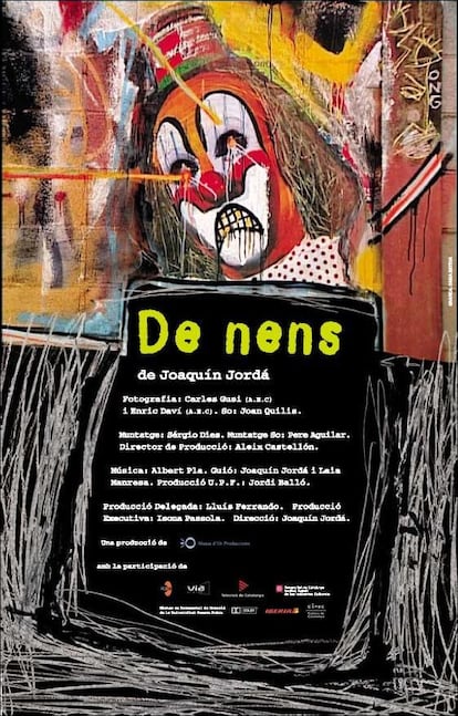 Cartel de la película 'De nens', de Joaquim Jordà.