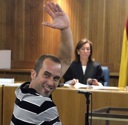 El exjefe de ETA Txeroki, durante un juicio celebrado en junio.