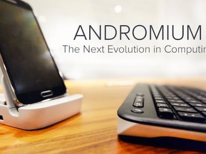 Andromium OS o cómo convertir tu teléfono en un completo ordenador