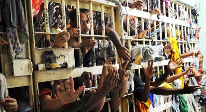 Foto cedida pelo sindicato dos servidores penitenciários do Maranhão.