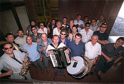 Artistas y grupos participantes en <i>El tiempo de los gitanos,</i> la semana pasada en Madrid.