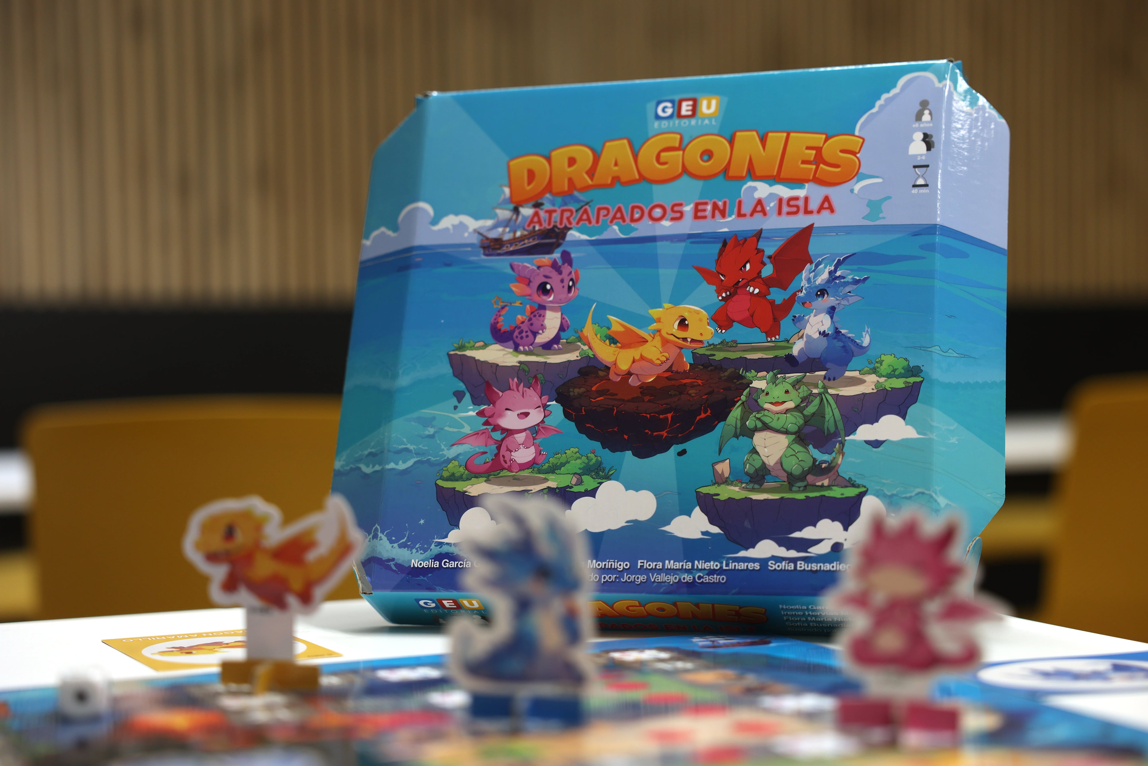 'Dragones atrapados en la isla', juego ganador del Premio Nacional del Juguete 2025. 